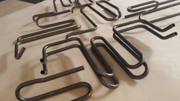 3D ohýbání trubek - sériové ohýbání