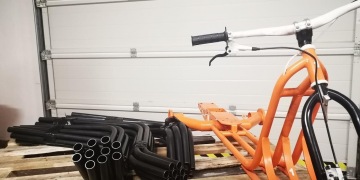 CNC ohýbání trubek - drift trike - třikolka